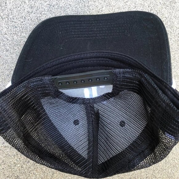 DOME HATS S Logo Sound Bars Trucker Hat Men's One Size Embroidered Black…​ - Picture 4 of 6